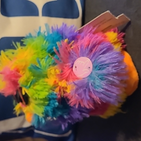 Vintage Animated Plush Rainbow Chick Plush Dances To Chicken Dance - Picture 3 of 6